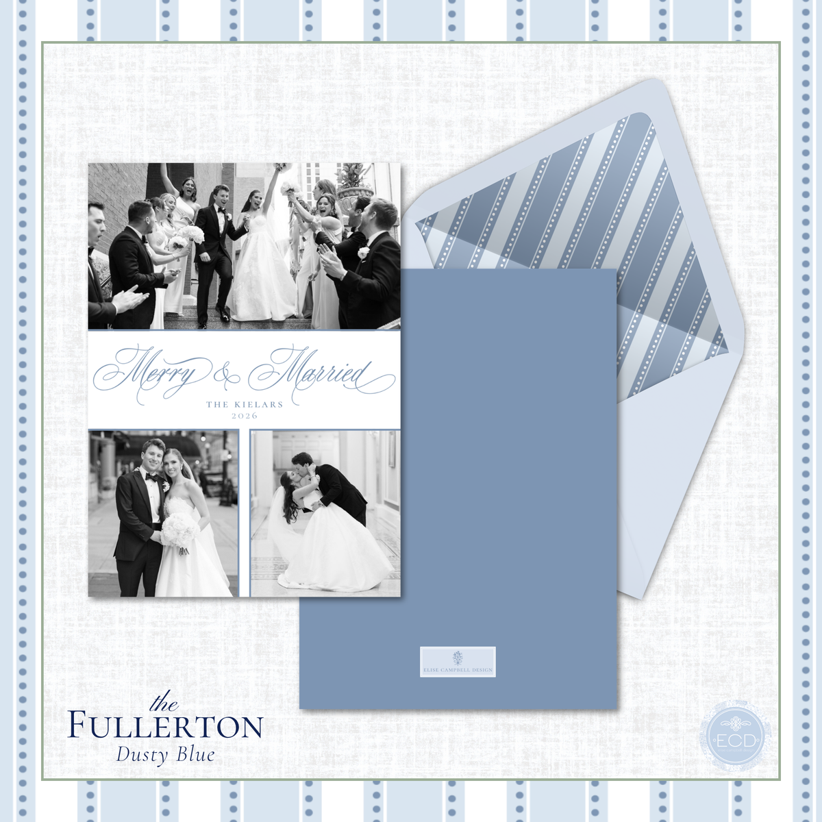 Fullerton Holiday Card  | Vertical