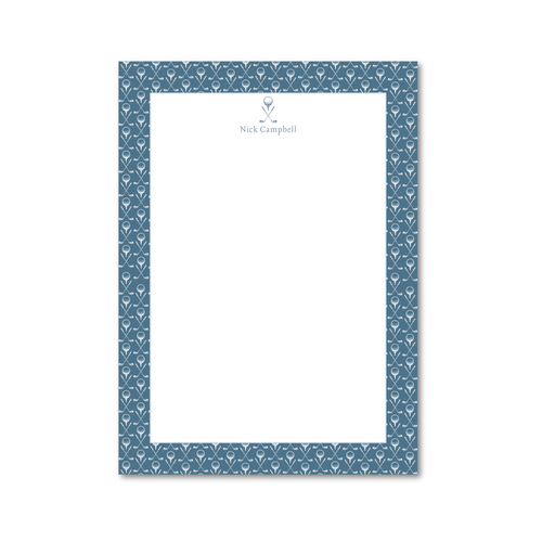 Load image 1 in gallery view. Tee Time | 5x7 Custom Notepads