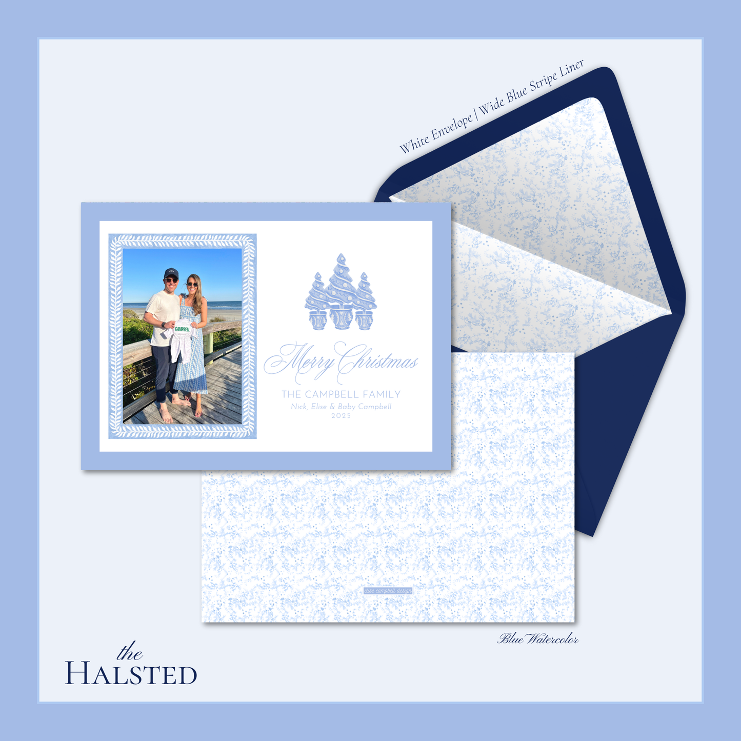 Halsted Holiday Card | Horizontal