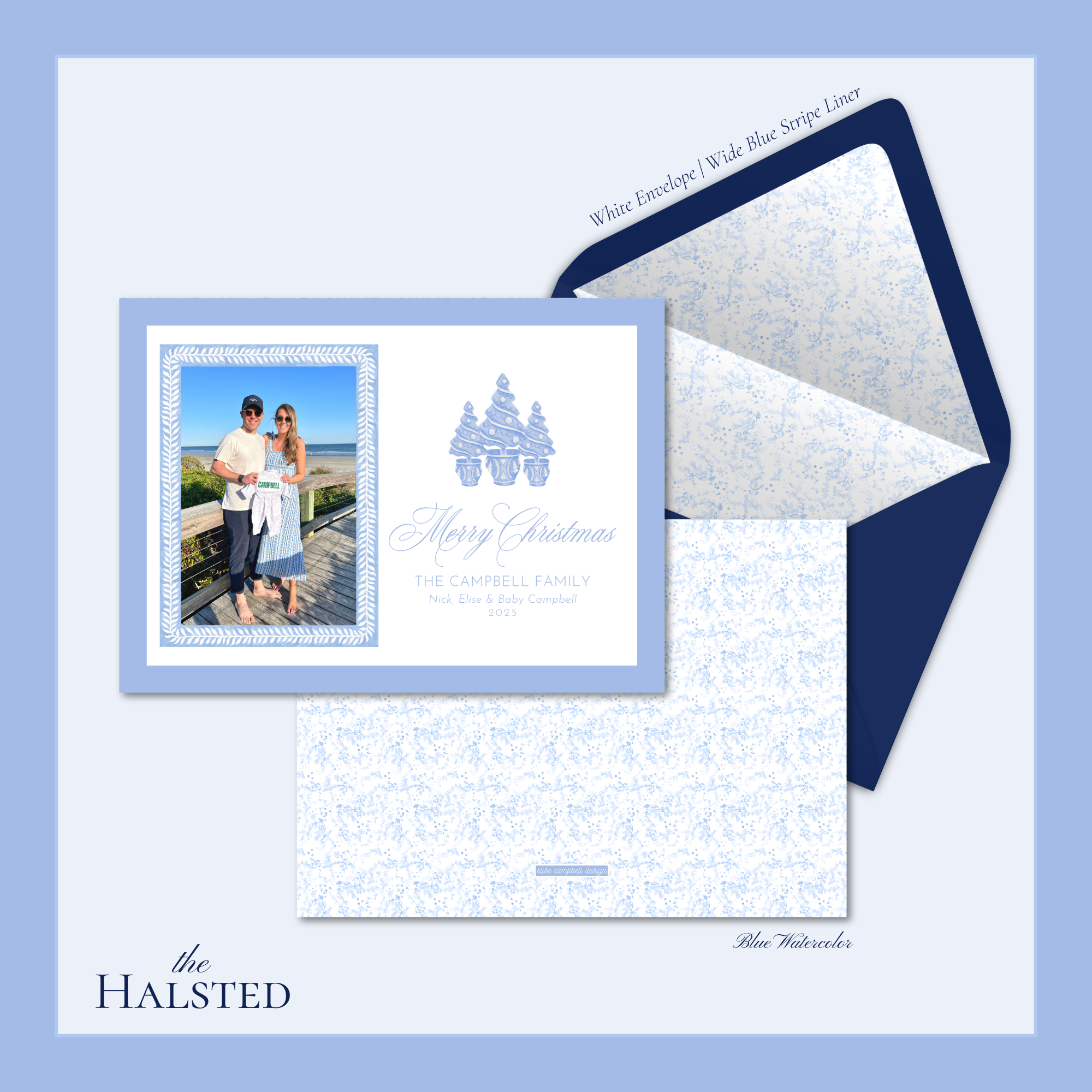 Halsted Holiday Card | Horizontal