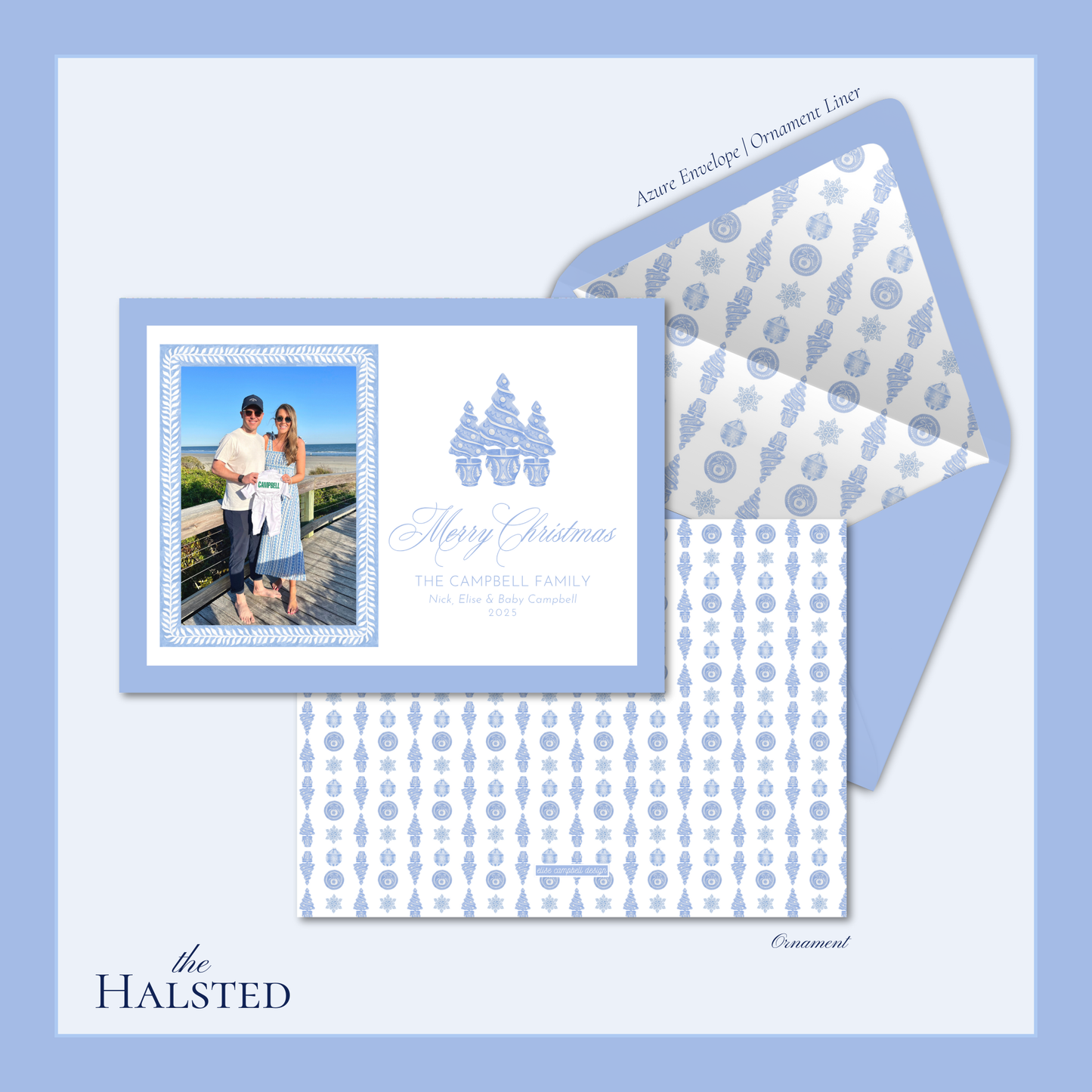 Halsted Holiday Card | Horizontal