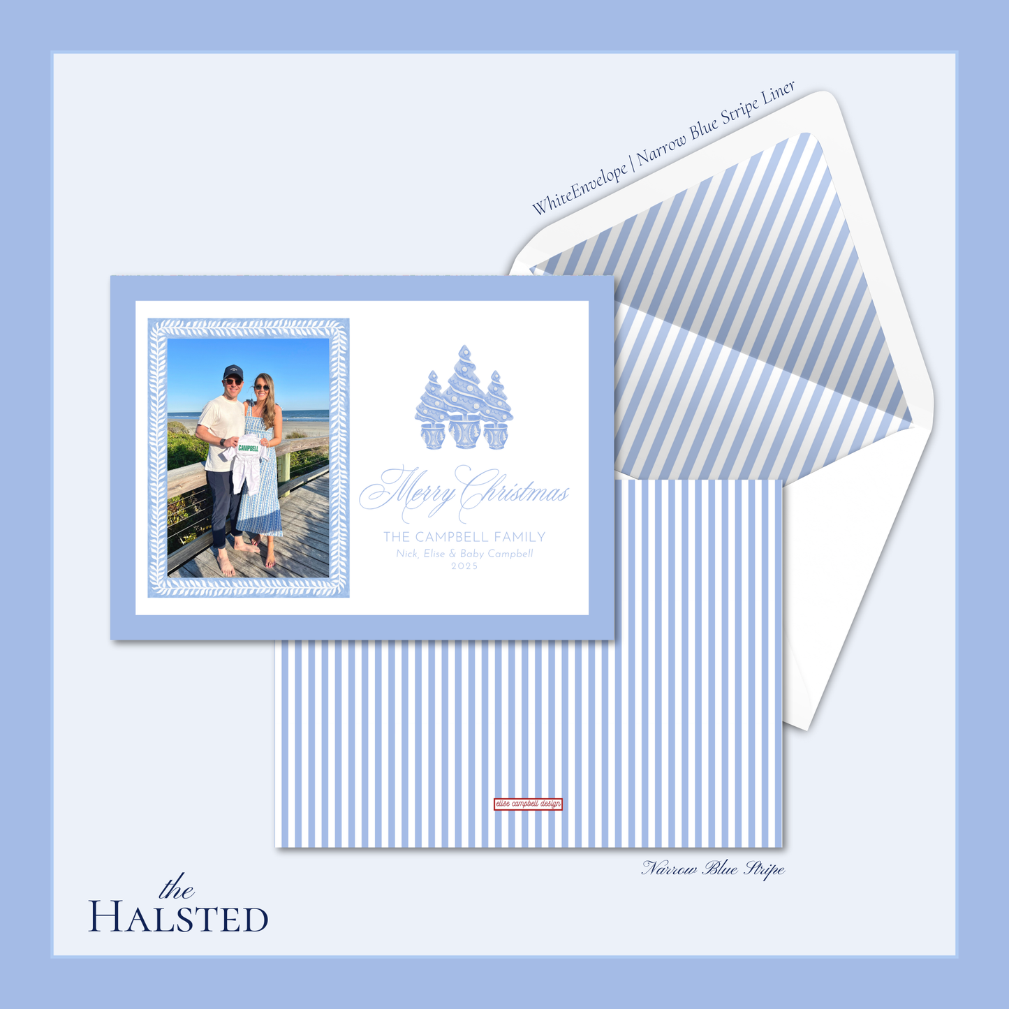 Halsted Holiday Card | Horizontal