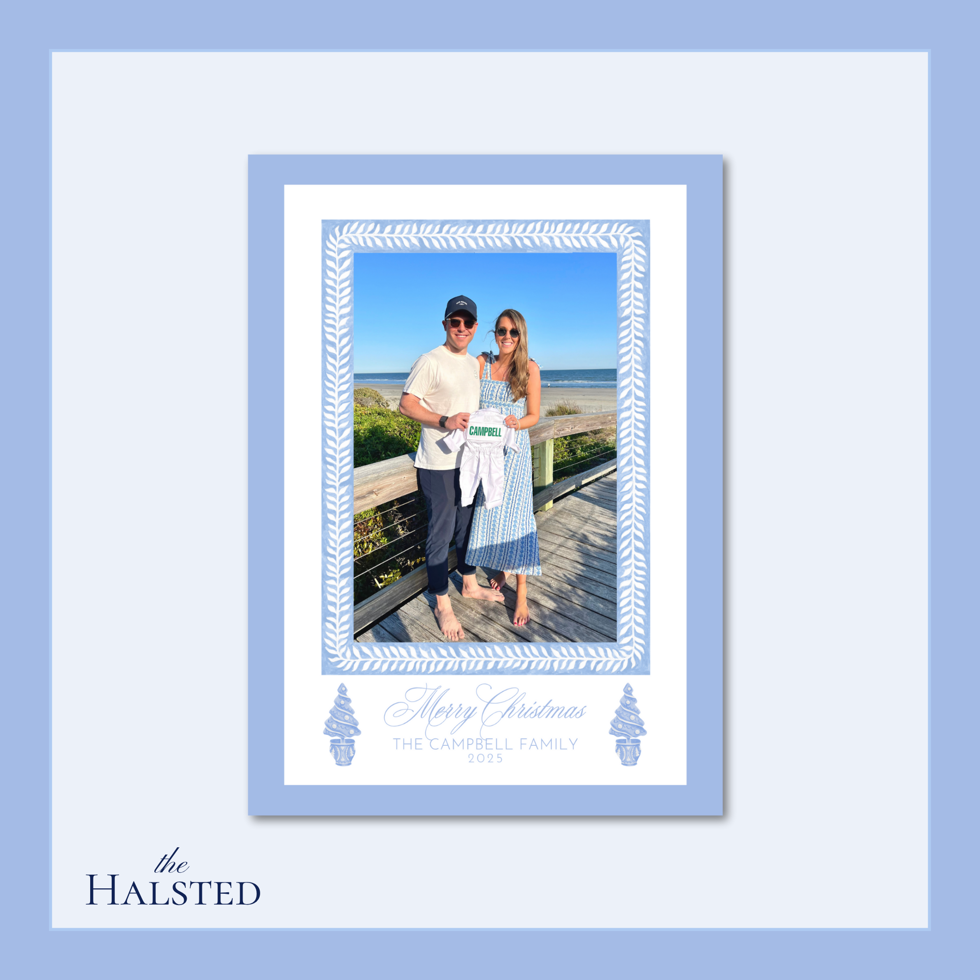 Halsted Holiday Card | Vertical