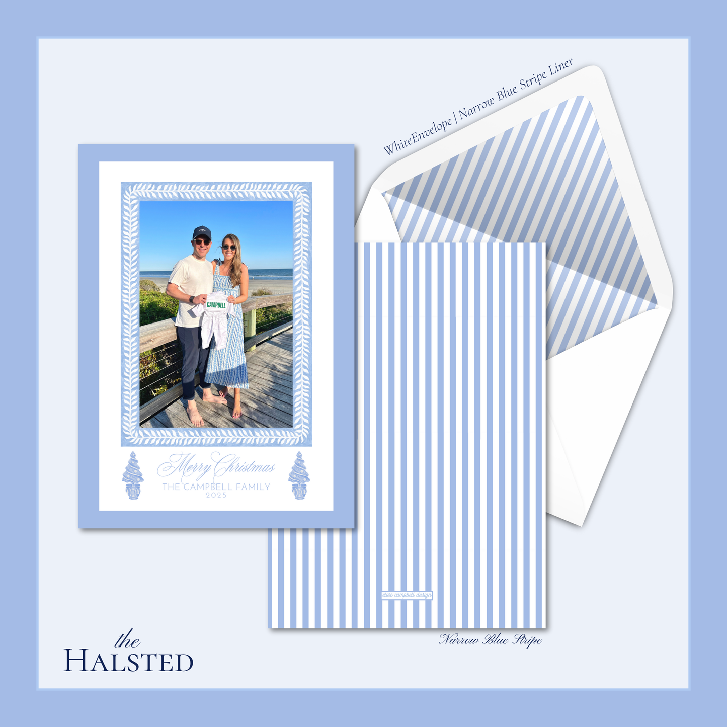 Halsted Holiday Card | Vertical
