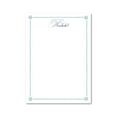 Load image 1 in gallery view. Harbor Shells | Custom 5x7 Notepad