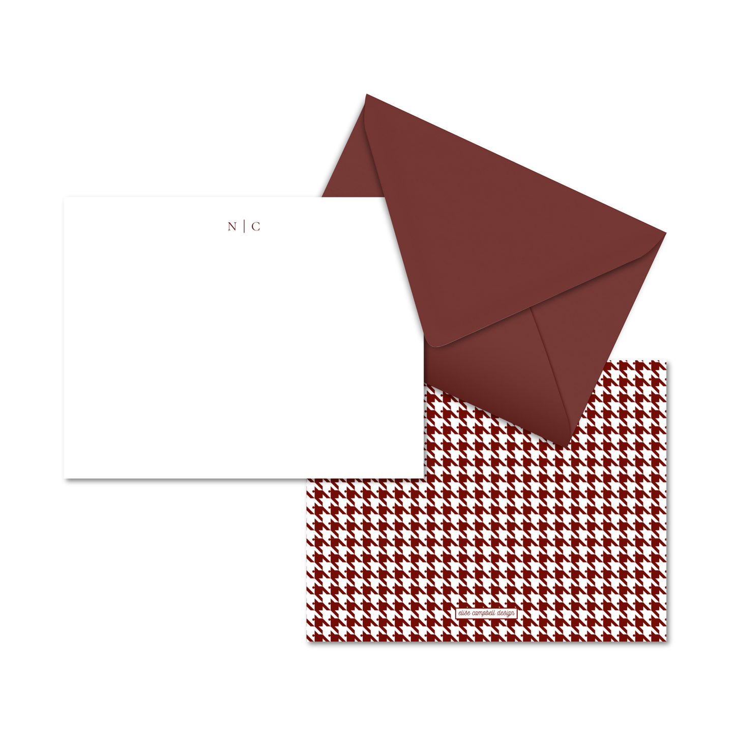 Houndstooth Notecards