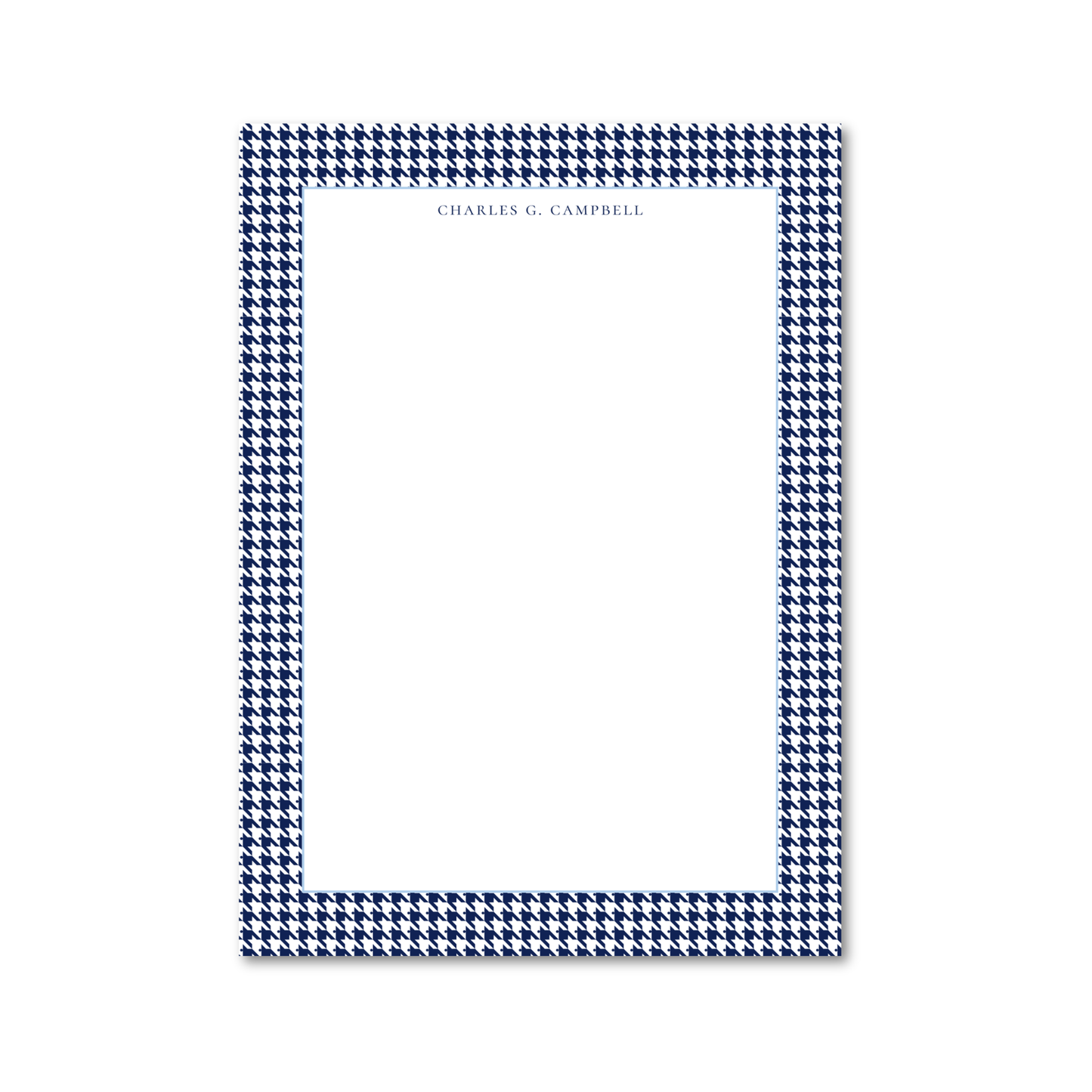 Houndstooth | 5x7 Custom Notepads