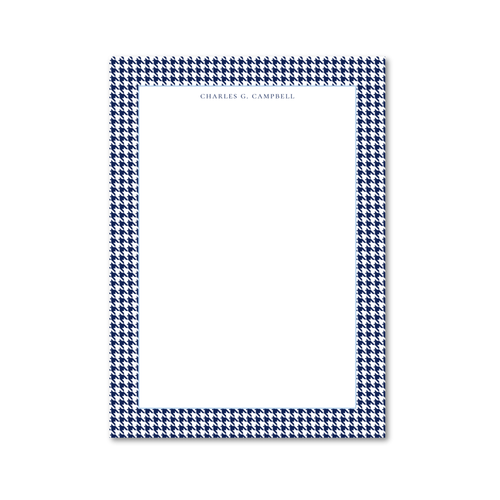 Load image 1 in gallery view. Houndstooth | 5x7 Custom Notepads