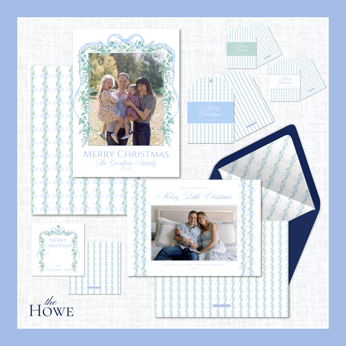 Howe Holiday Card | Horizontal