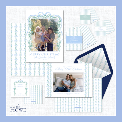Load image 1 in gallery view. Howe Holiday Card | Horizontal