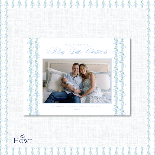Load image 1 in gallery view. Howe Holiday Card | Horizontal