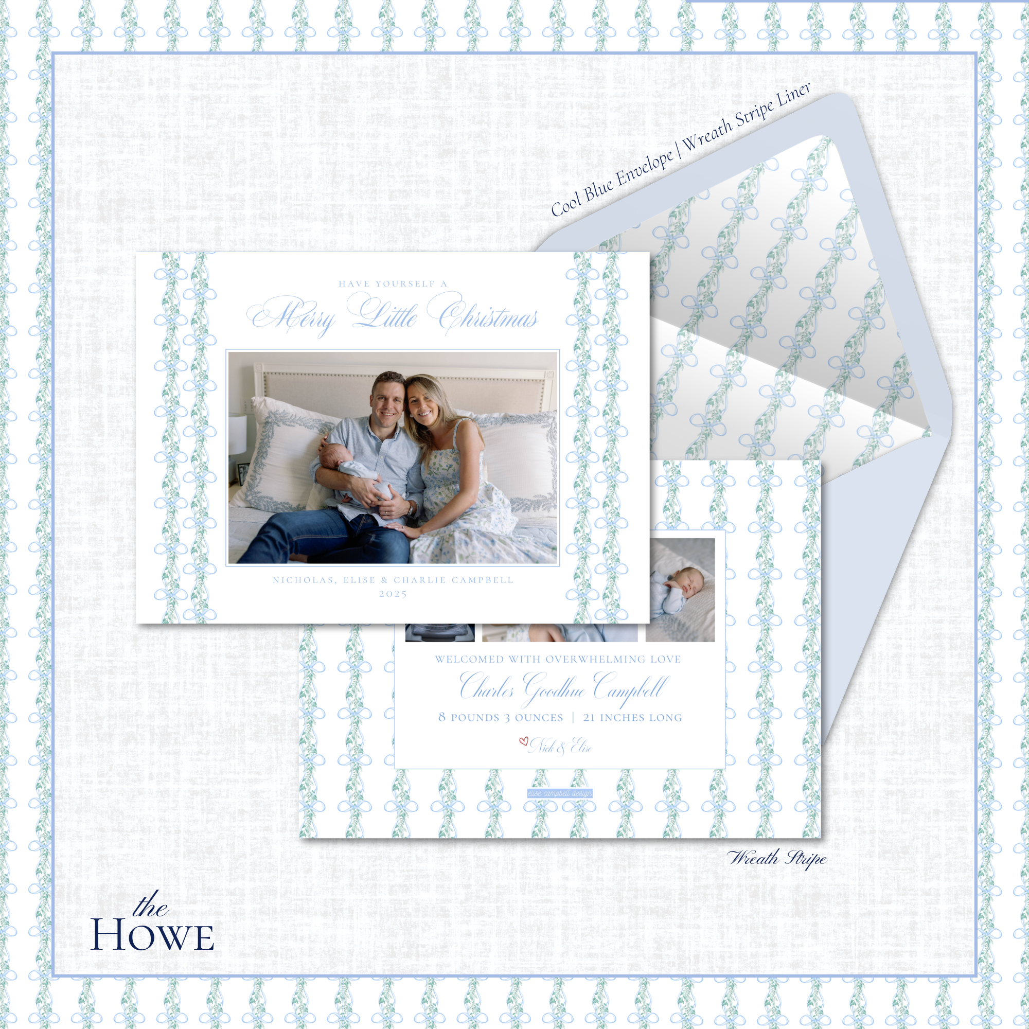 Howe Holiday Card | Horizontal