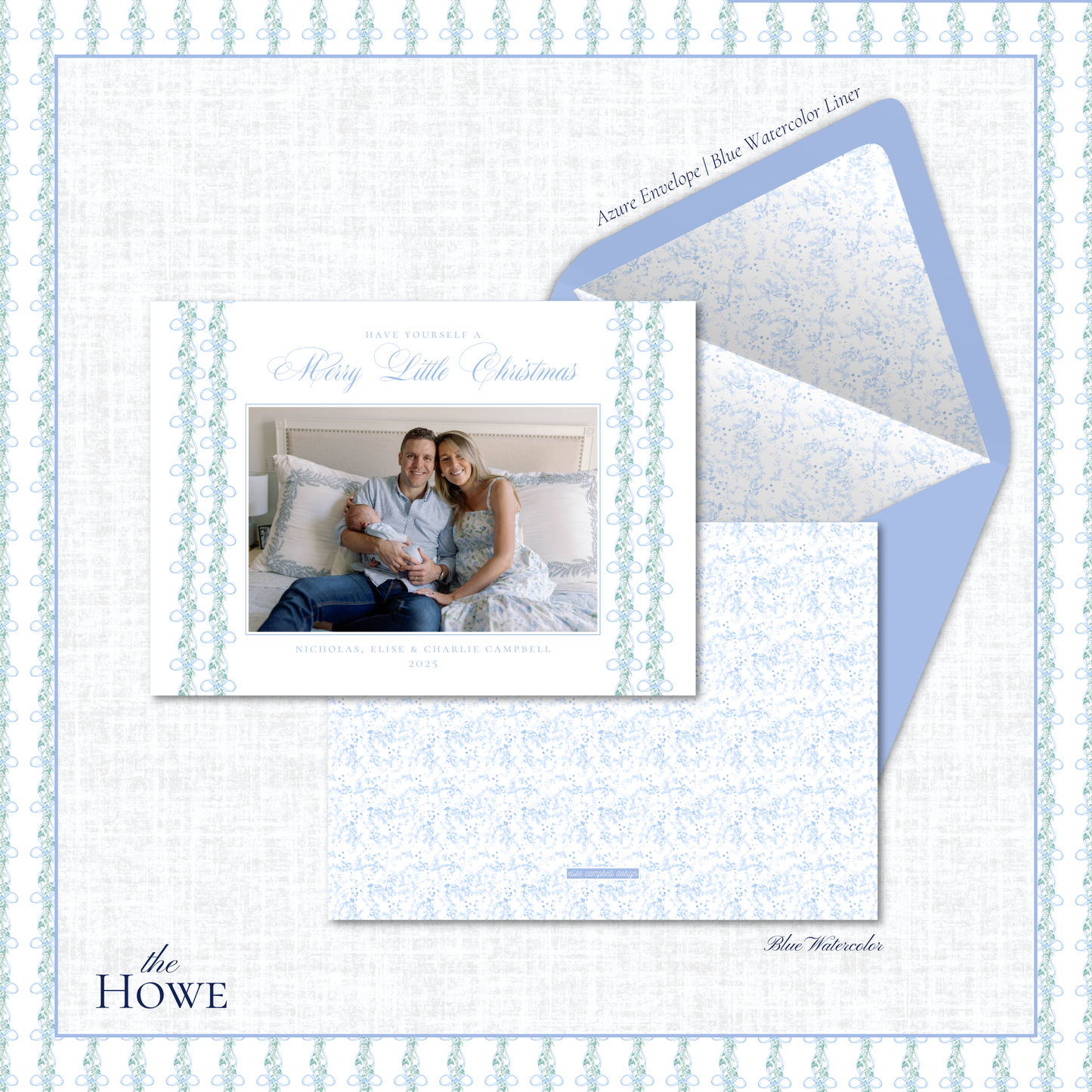 Howe Holiday Card | Horizontal