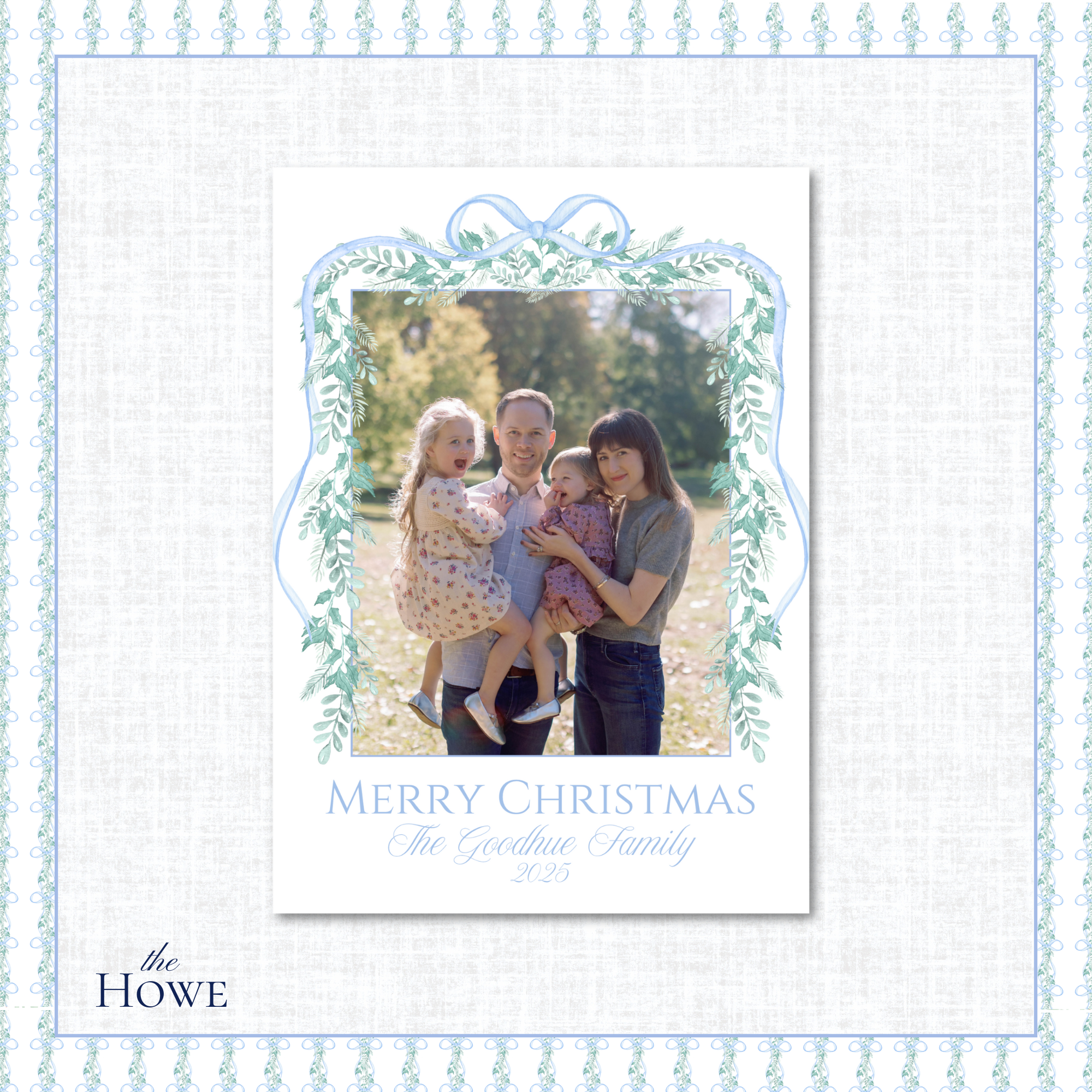 Howe Holiday Card | Vertical