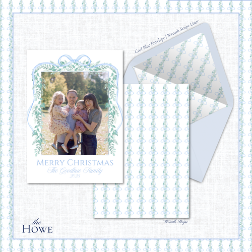 Load image 1 in gallery view. Howe Holiday Card | Vertical