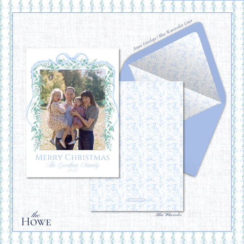 Load image 1 in gallery view. Howe Holiday Card | Vertical