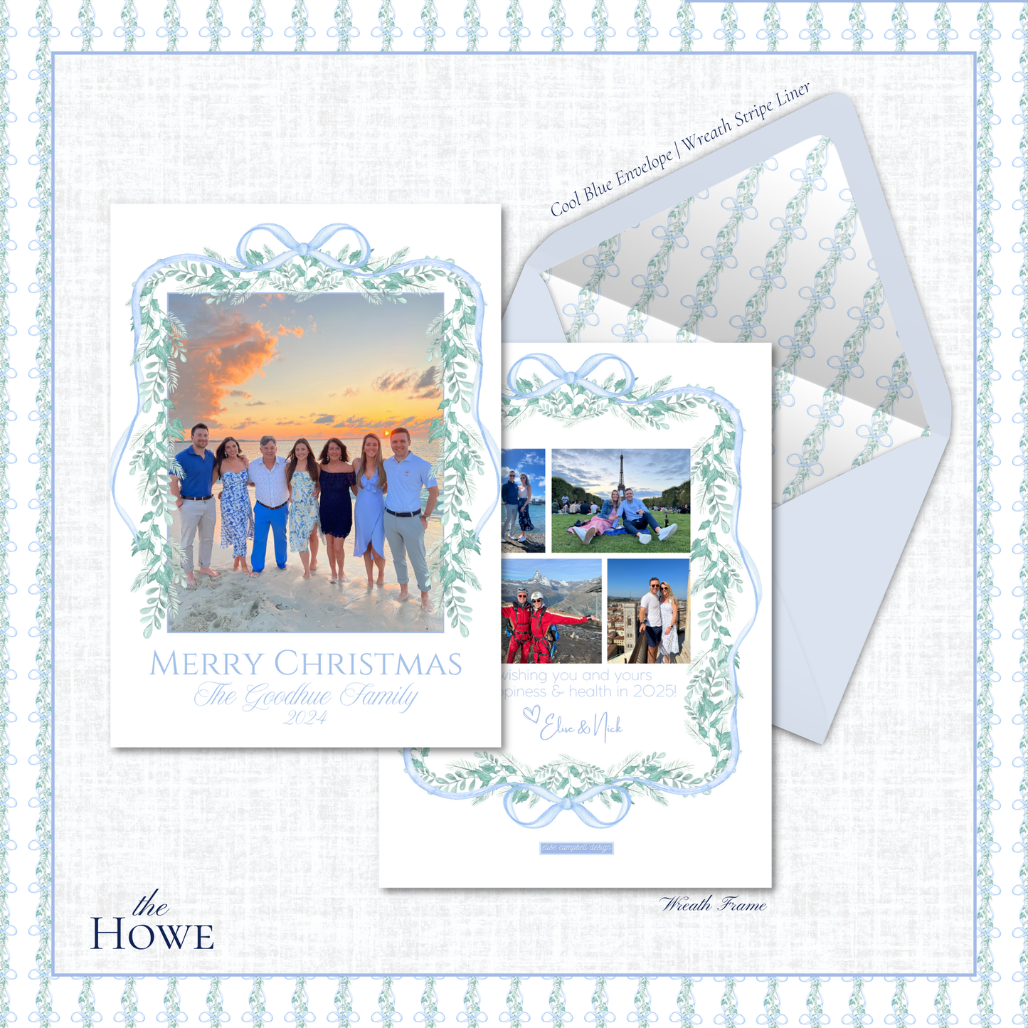 Howe Holiday Card | Vertical