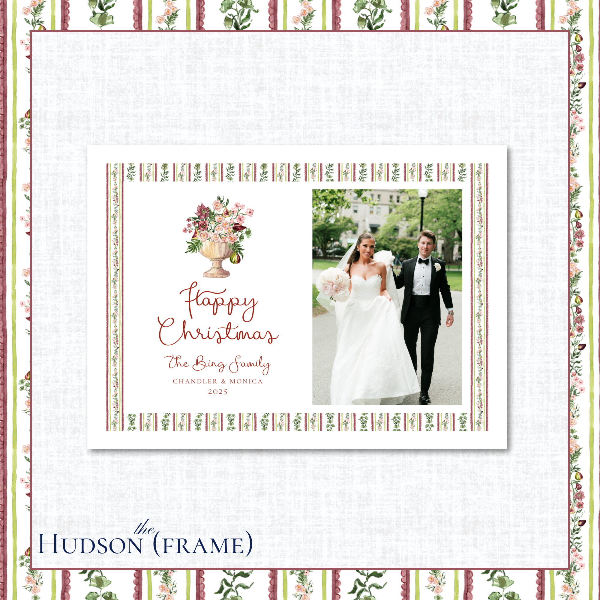 Hudson Holiday Card | Horizontal | Frame