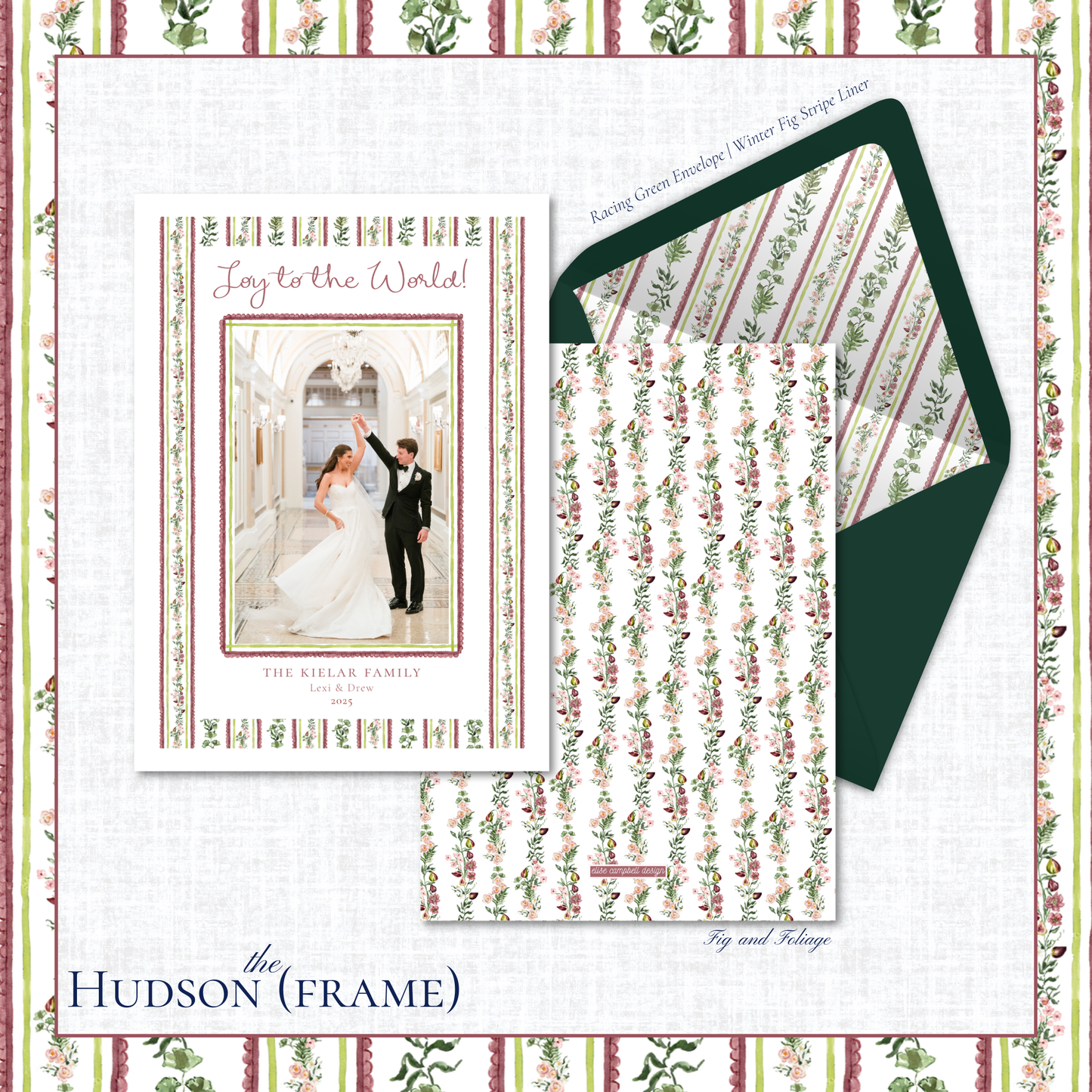 Hudson Holiday Card | Vertical | Frame