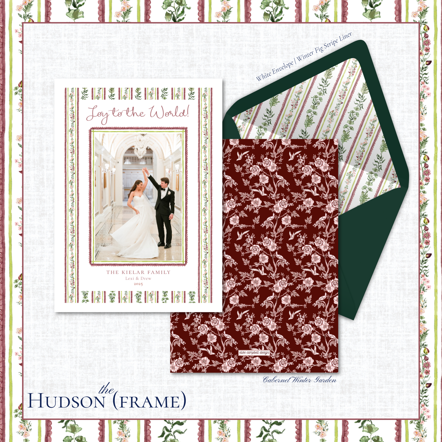 Hudson Holiday Card | Vertical | Frame