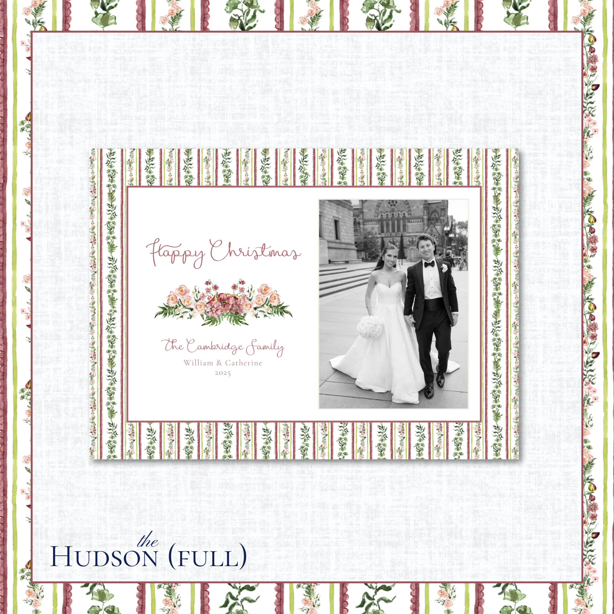 Hudson Holiday Card | Horizontal | Full