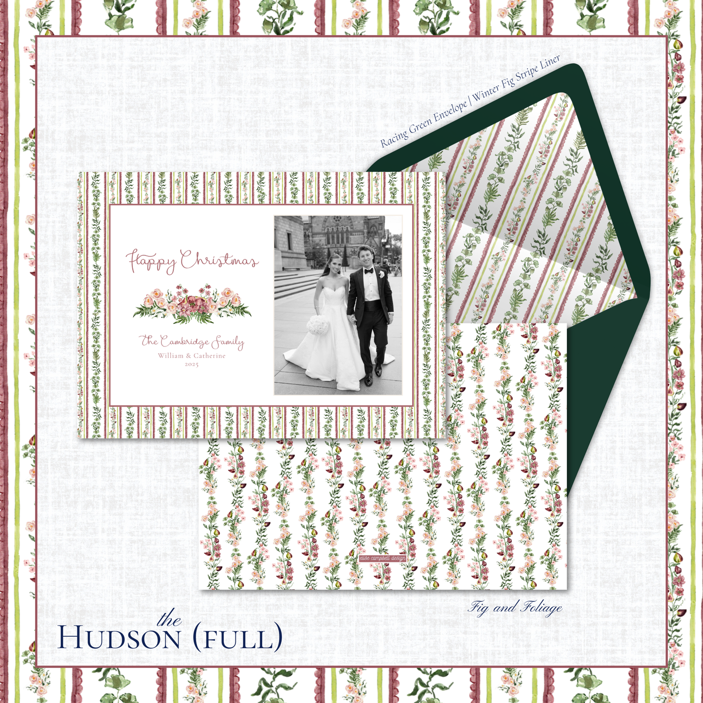 Hudson Holiday Card | Horizontal | Full