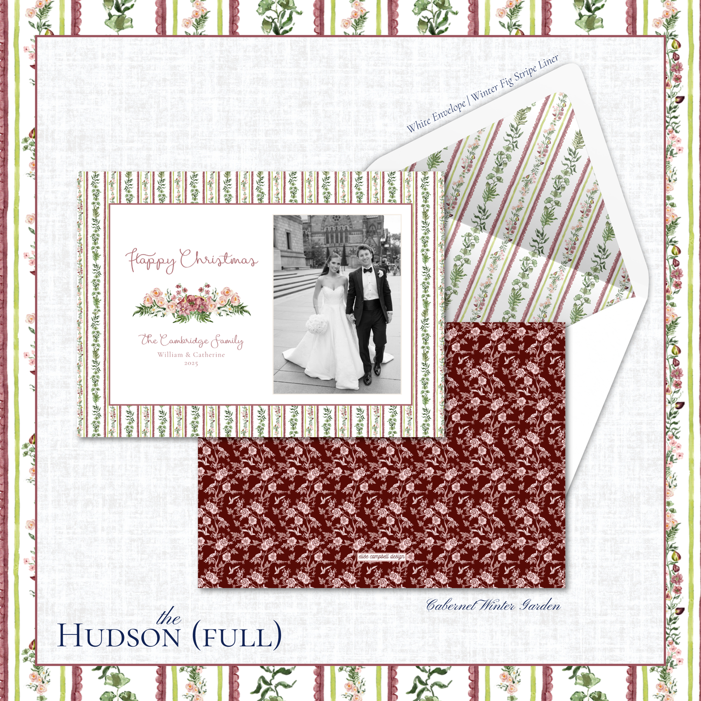 Hudson Holiday Card | Horizontal | Full