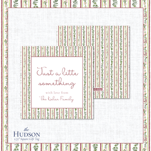 Load image 1 in gallery view. Hudson Gift Tag - Square