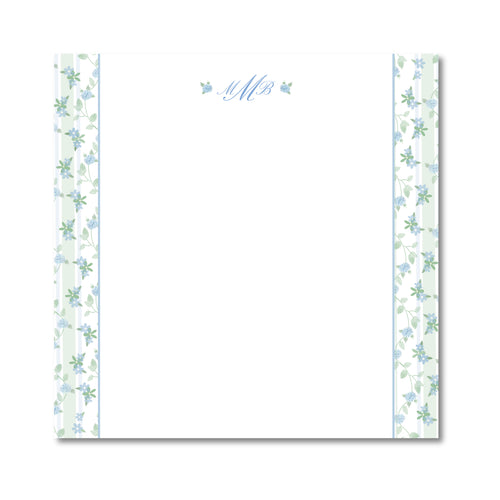 Load image 1 in gallery view. Hydrangea Vine | Custom 5.5" Notepad