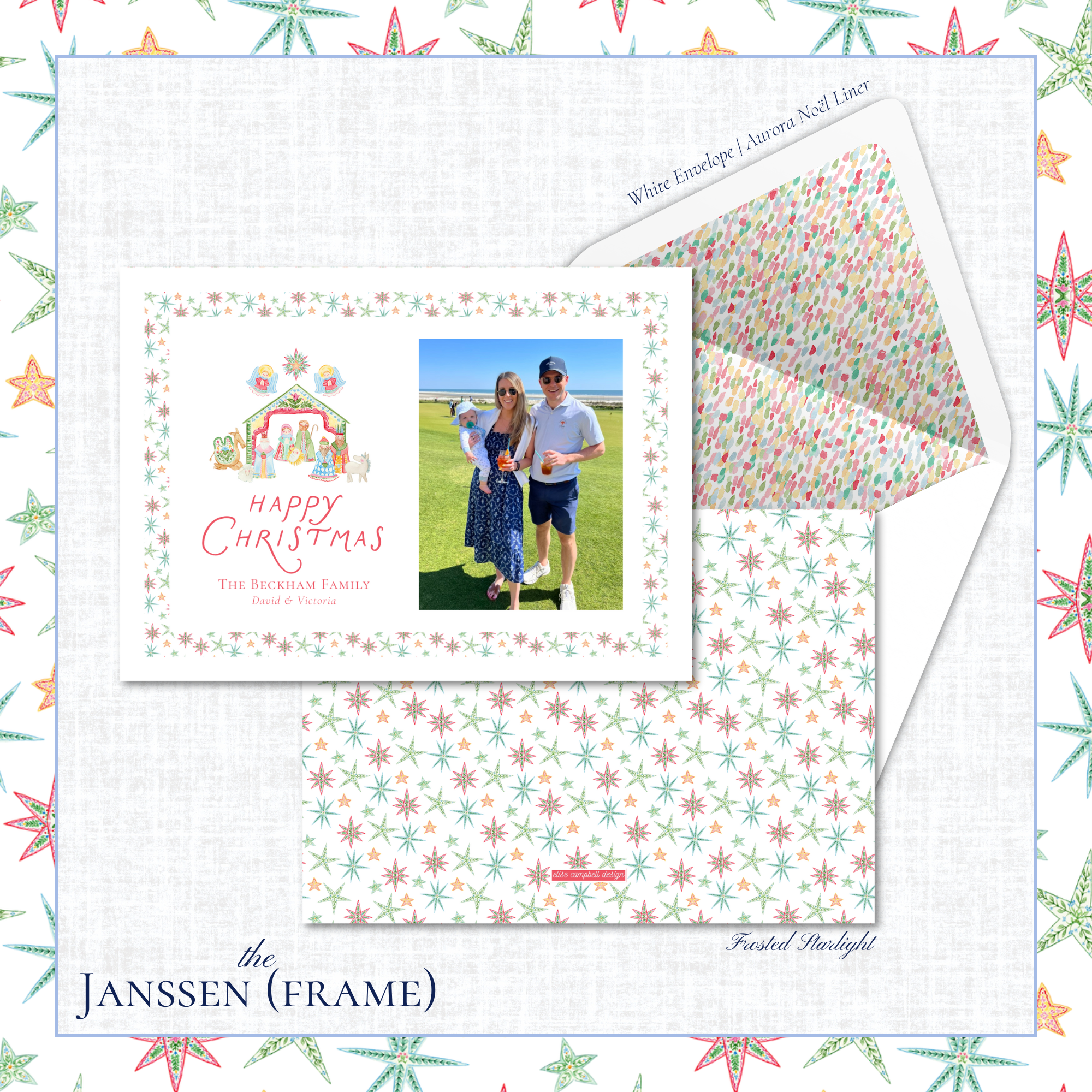 Janssen Holiday Card | Horizontal | Frame