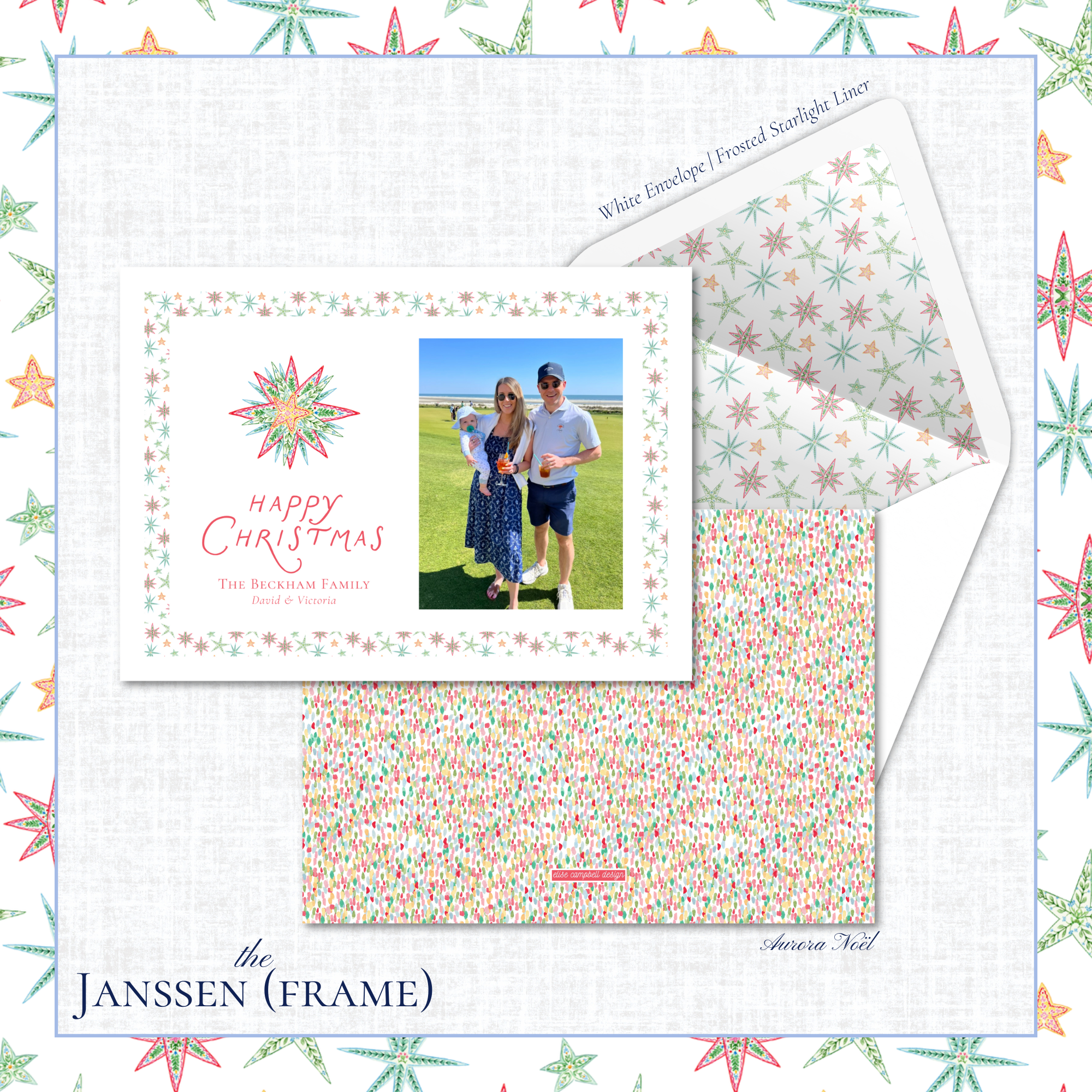 Janssen Holiday Card | Horizontal | Frame