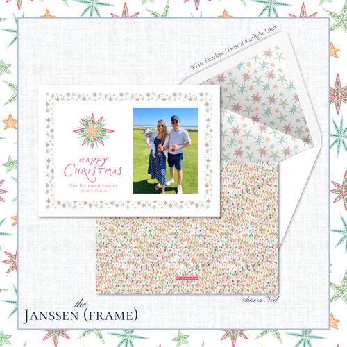 Load image 1 in gallery view. Janssen Holiday Card | Horizontal | Frame