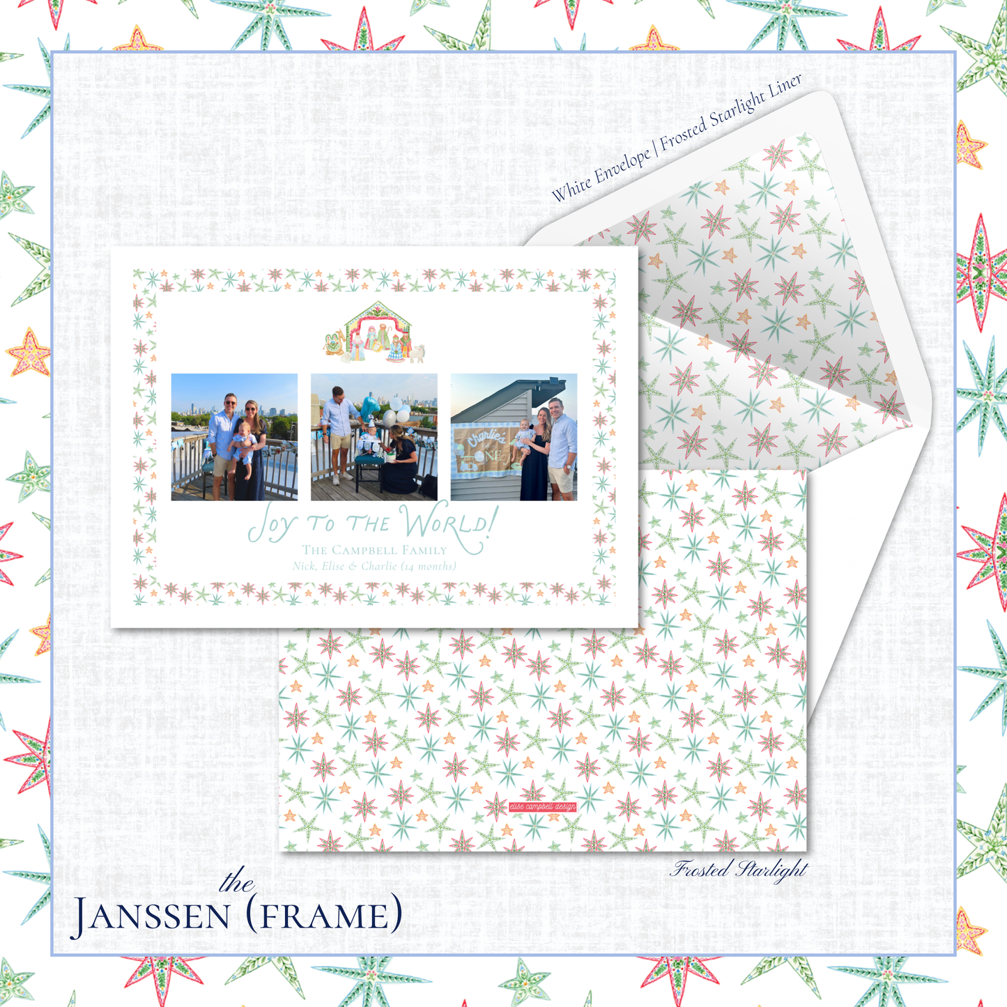 Janssen Holiday Card | Horizontal | Frame