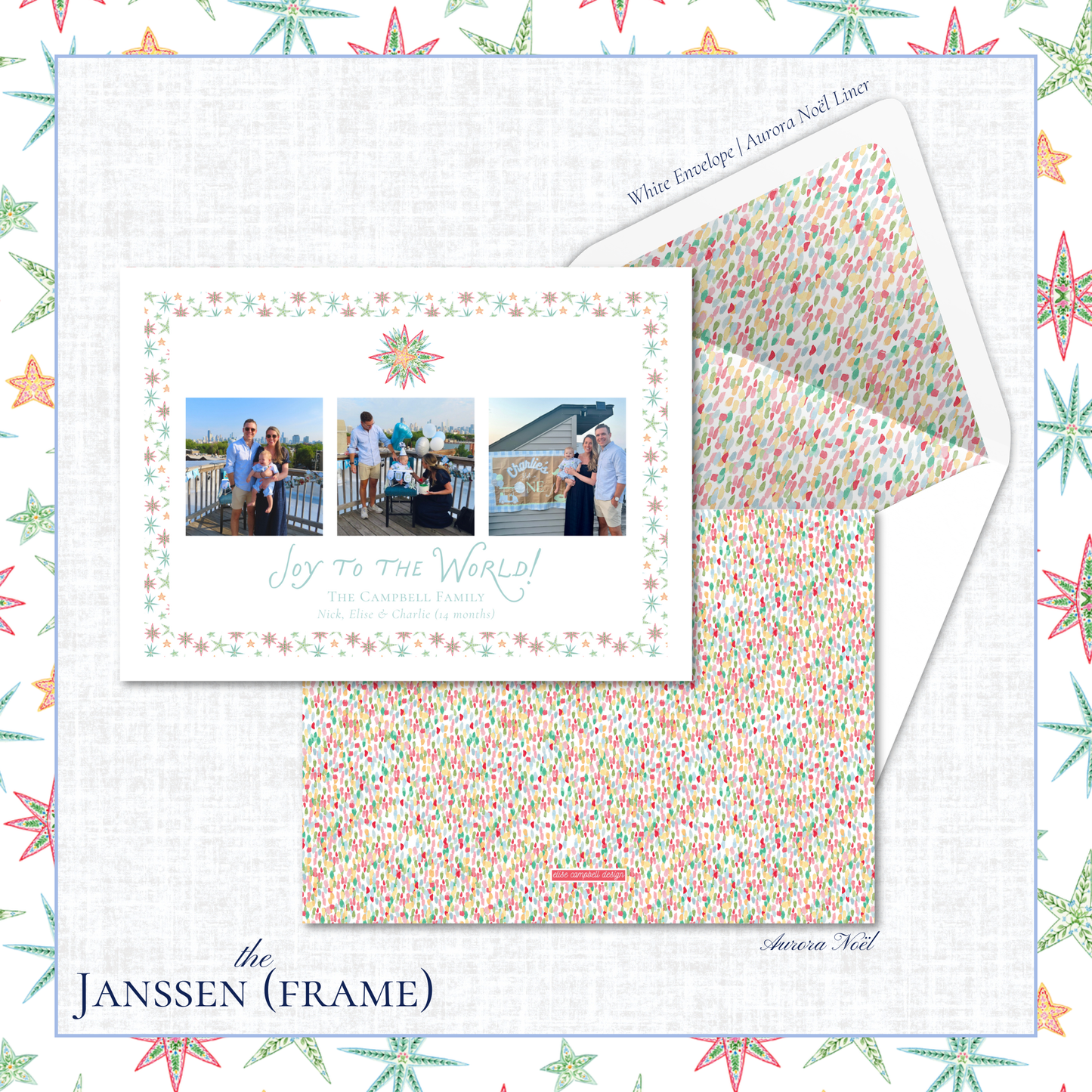 Janssen Holiday Card | Horizontal | Frame