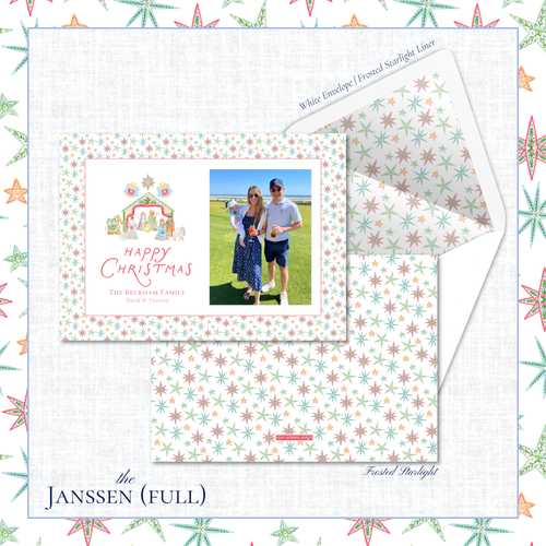 Load image 1 in gallery view. Janssen Holiday Card | Horizontal | Full