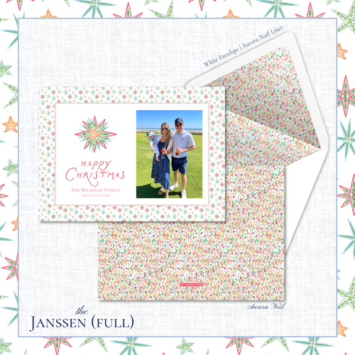 Load image 1 in gallery view. Janssen Holiday Card | Horizontal | Full