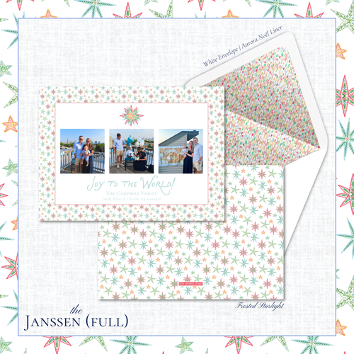 Load image 1 in gallery view. Janssen Holiday Card | Horizontal | Full