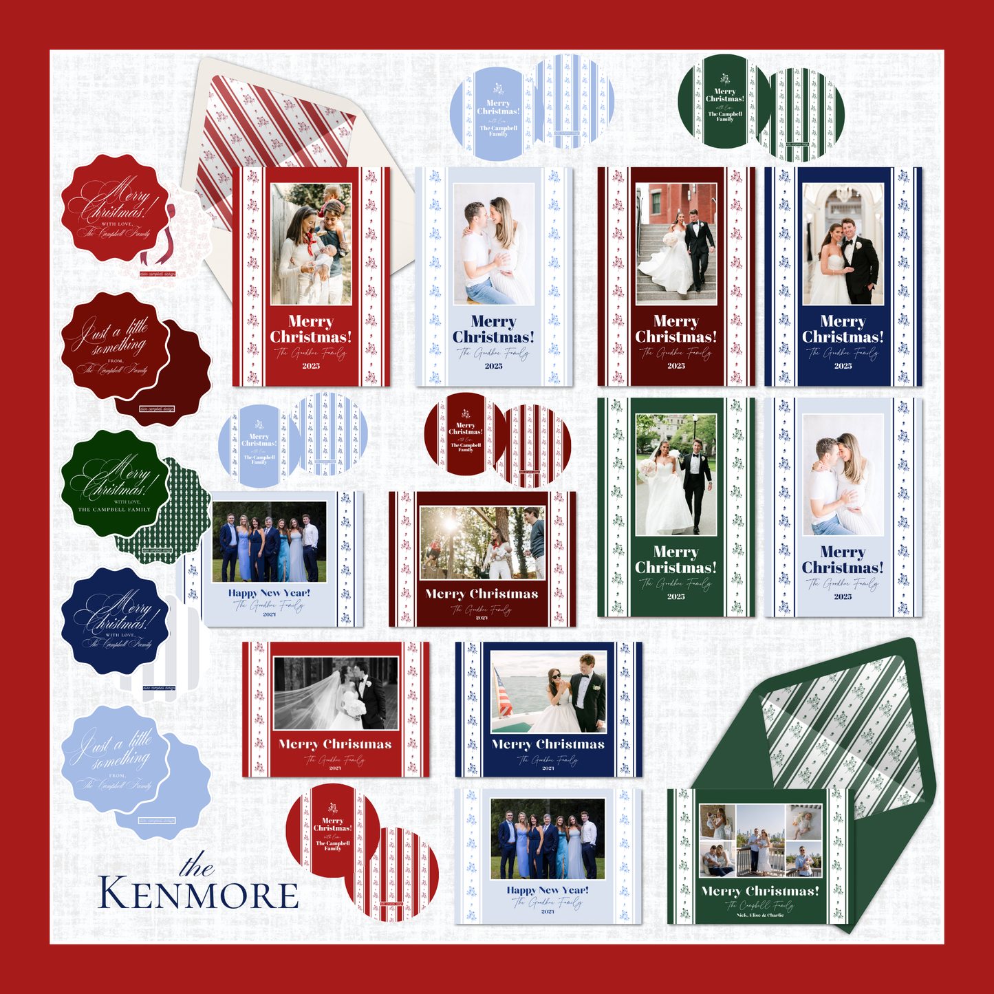 Kenmore Holiday Card | Horizontal | Evergreen
