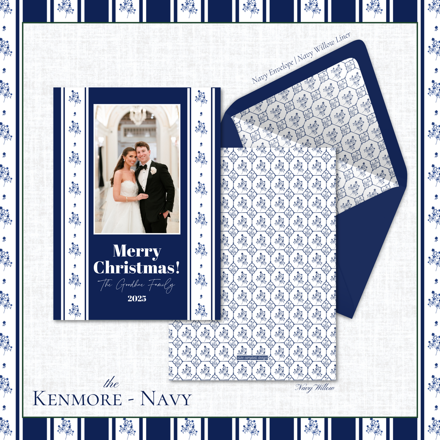 Kenmore Holiday Card | Vertical | Navy