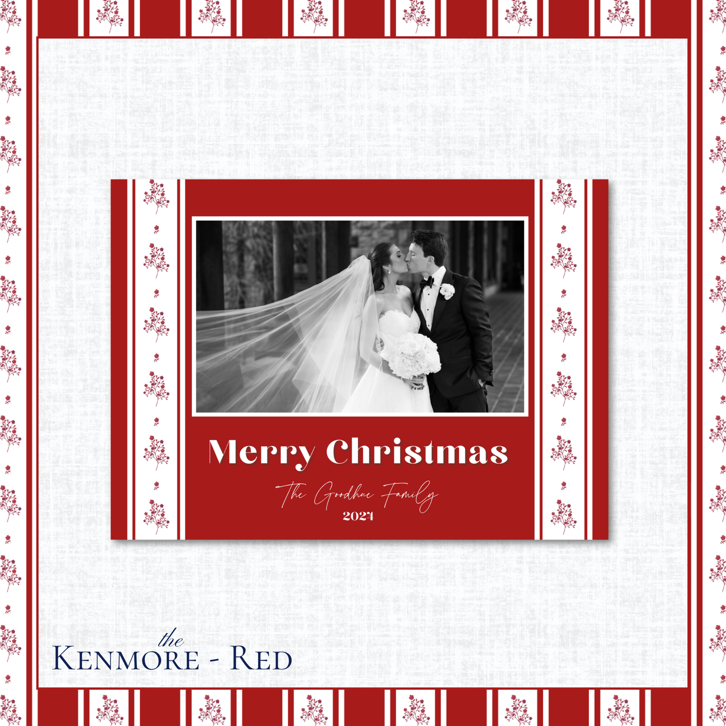 Kenmore Holiday Card | Horizontal | Red