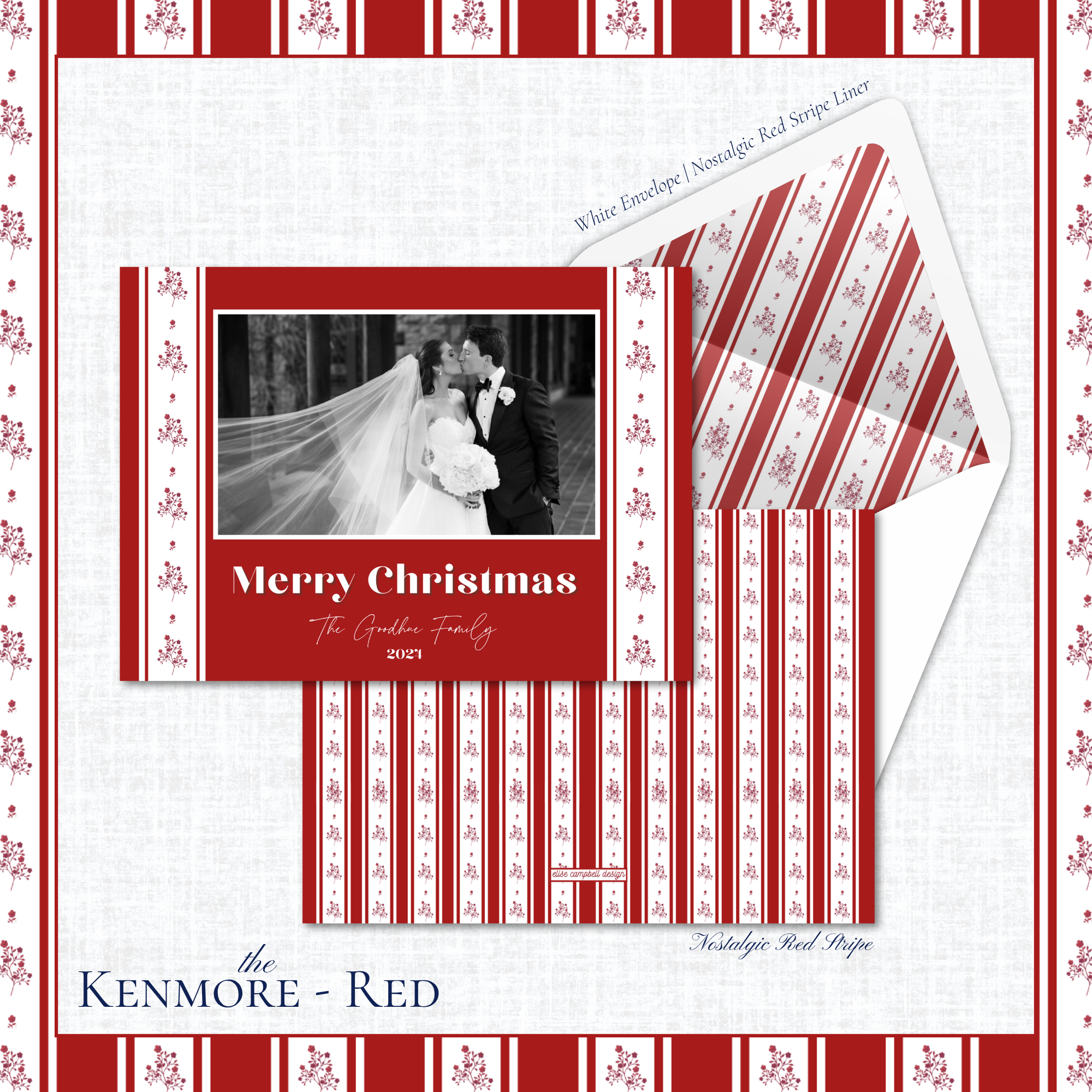 Kenmore Holiday Card | Horizontal | Red