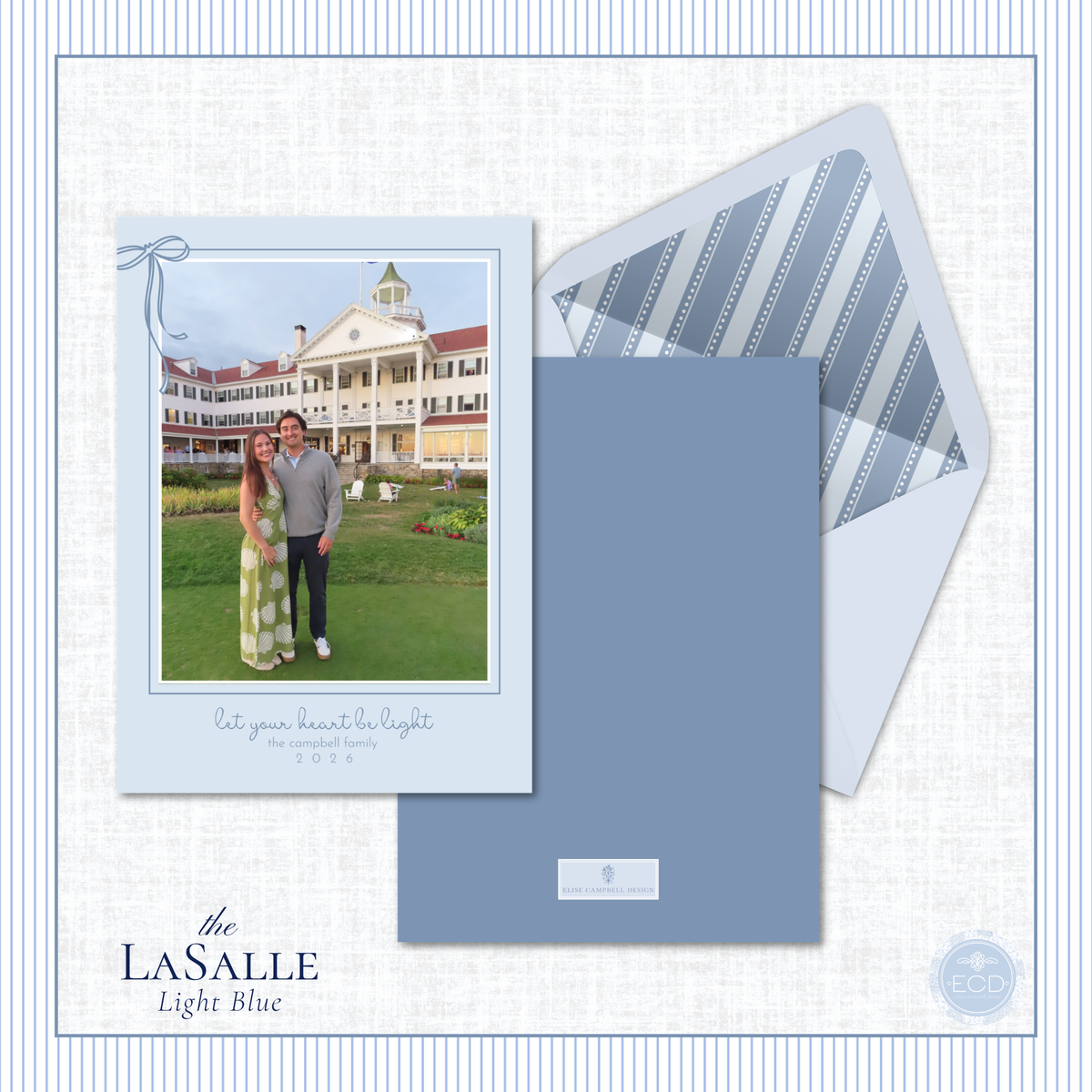 LaSalle Holiday Card  | Vertical