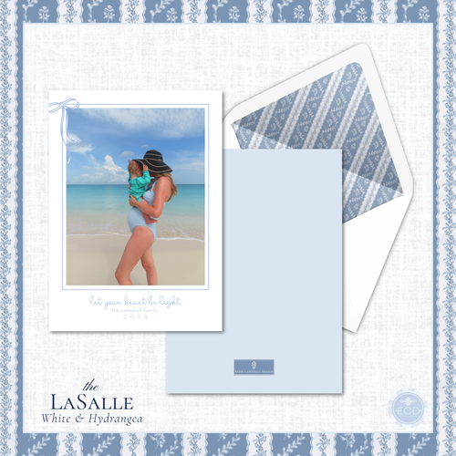 Load image 1 in gallery view. LaSalle Holiday Card  | Vertical