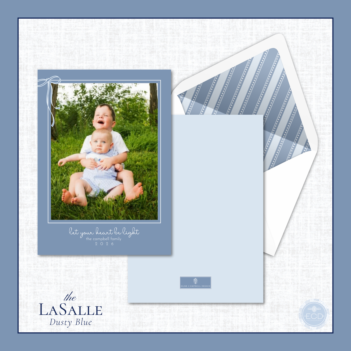 LaSalle Holiday Card  | Vertical