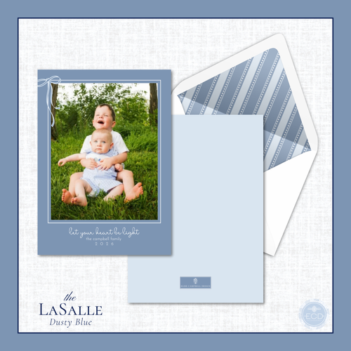 Load image 1 in gallery view. LaSalle Holiday Card  | Vertical
