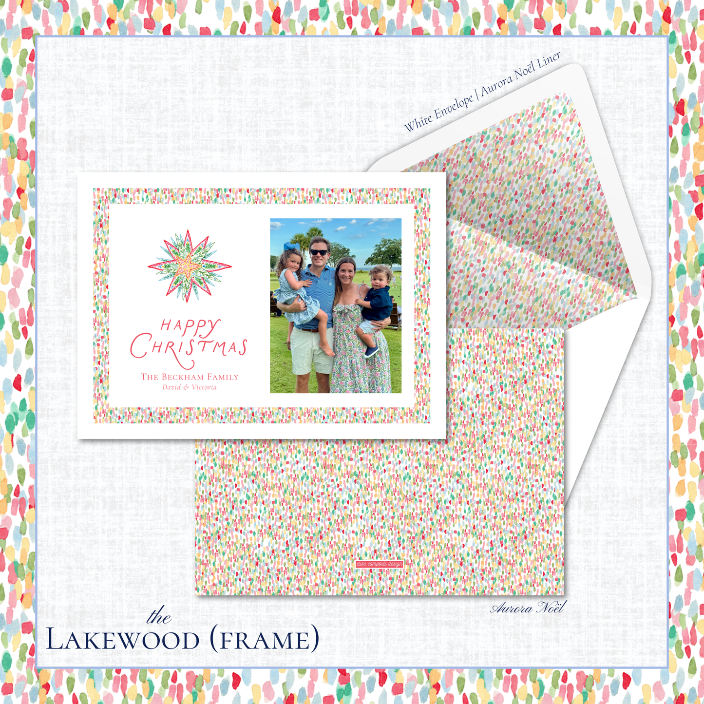 Lakewood Holiday Card | Horizontal | Frame