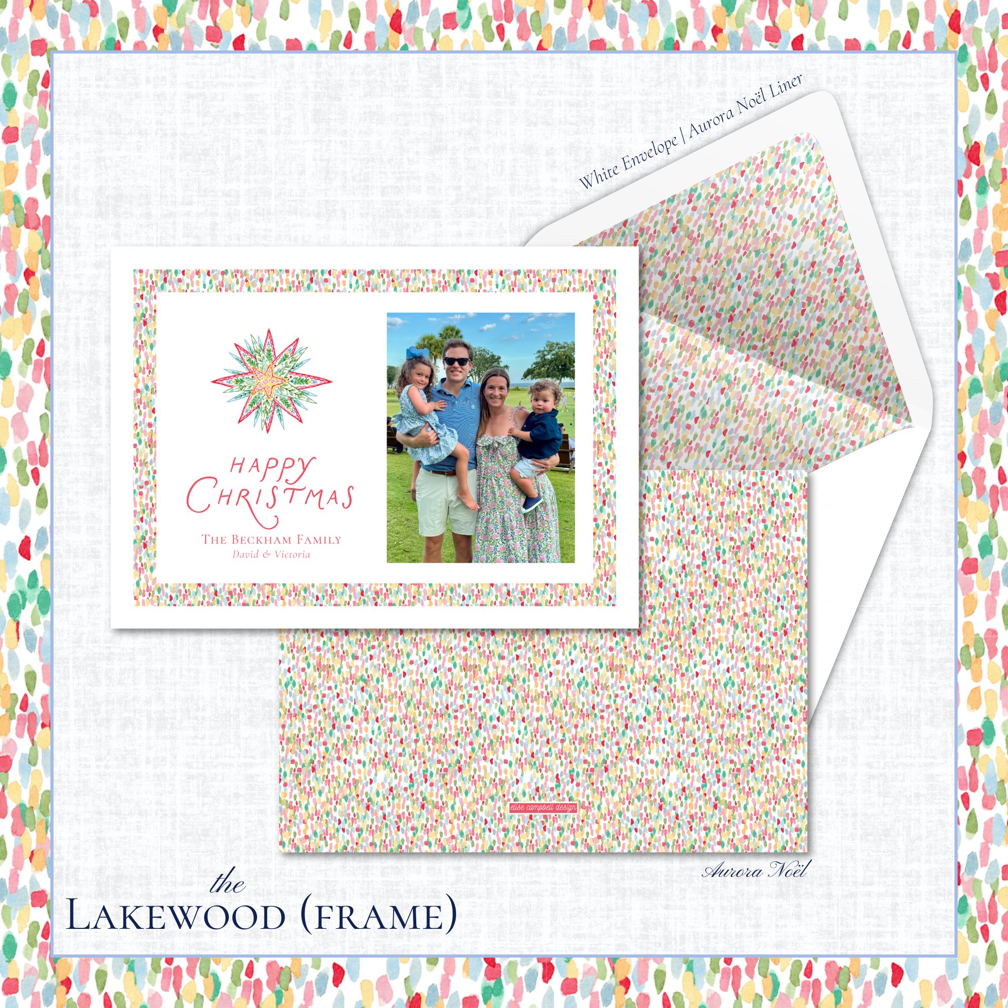 Lakewood Holiday Card | Horizontal | Frame