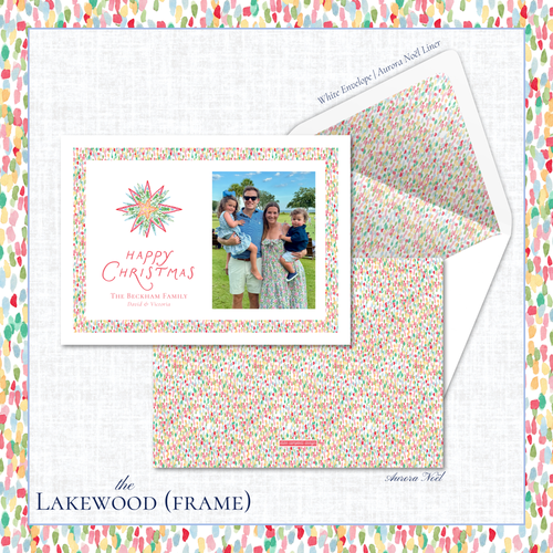 Load image 1 in gallery view. Lakewood Holiday Card | Horizontal | Frame