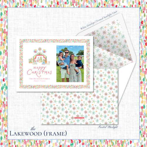 Load image 1 in gallery view. Lakewood Holiday Card | Horizontal | Frame