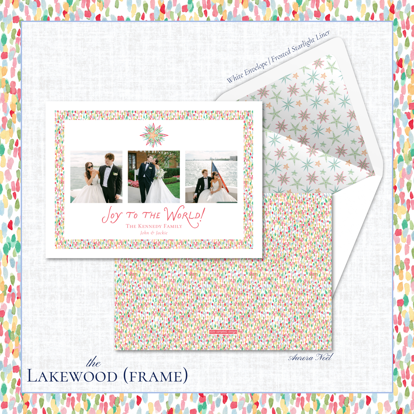 Lakewood Holiday Card | Horizontal | Frame